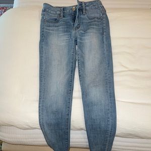 American eagle size 0 jeans